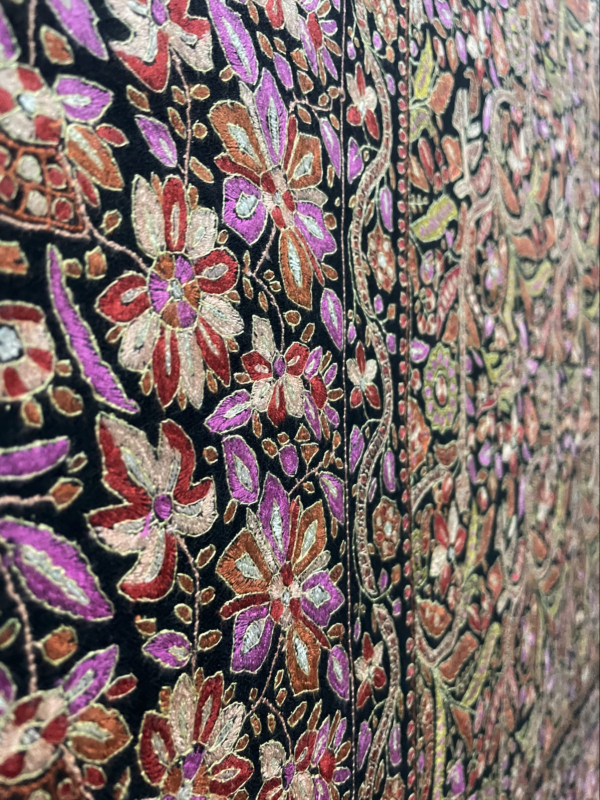 Full Sozni Embroidered Jama Shawl - Image 5